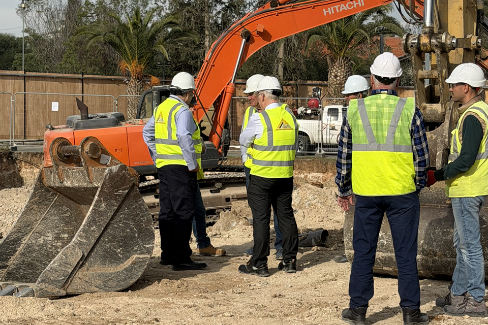 Lefkoşa'da Yeni Yüksek Komiserlik İnşaatı Başladı