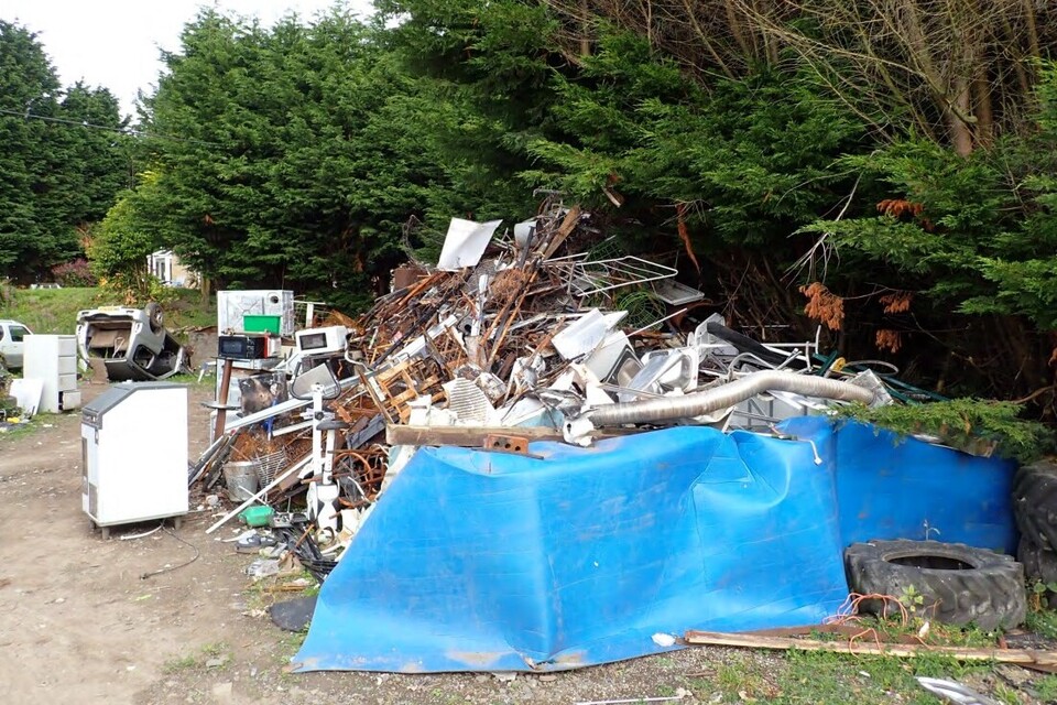 Northumberland man sentenced for illegal waste dumping