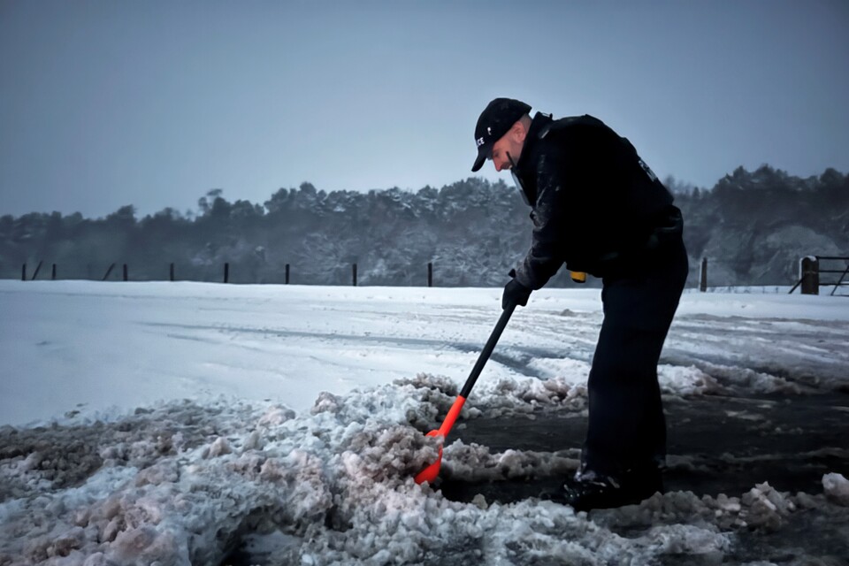 İskoçya'daki ekiplerin kararlılığı şiddetli kış koşullarında takdir topladı