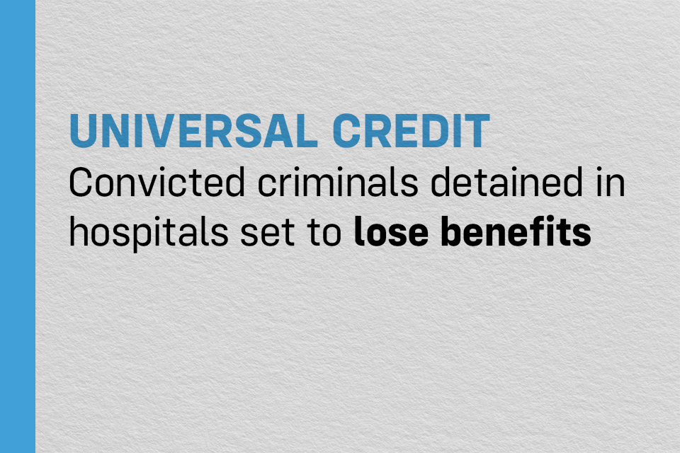 Hastanede Tutuklu Mahkumların Sosyal Yardımları Kesilecek