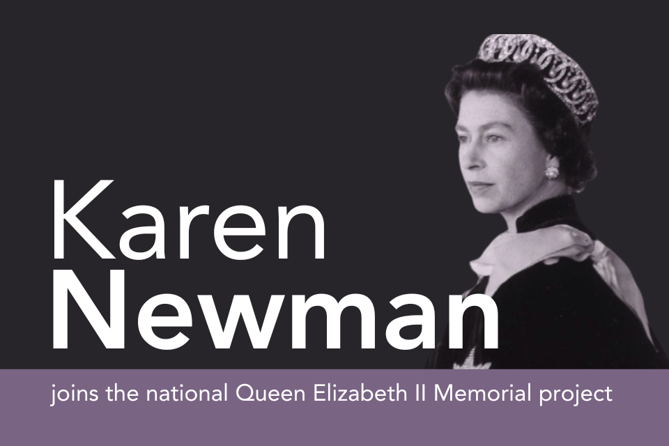 Ünlü Heykeltıraş Karen Newman, Kraliçe II. Elizabeth Ulusal Anıtı Projesine Katıldı
