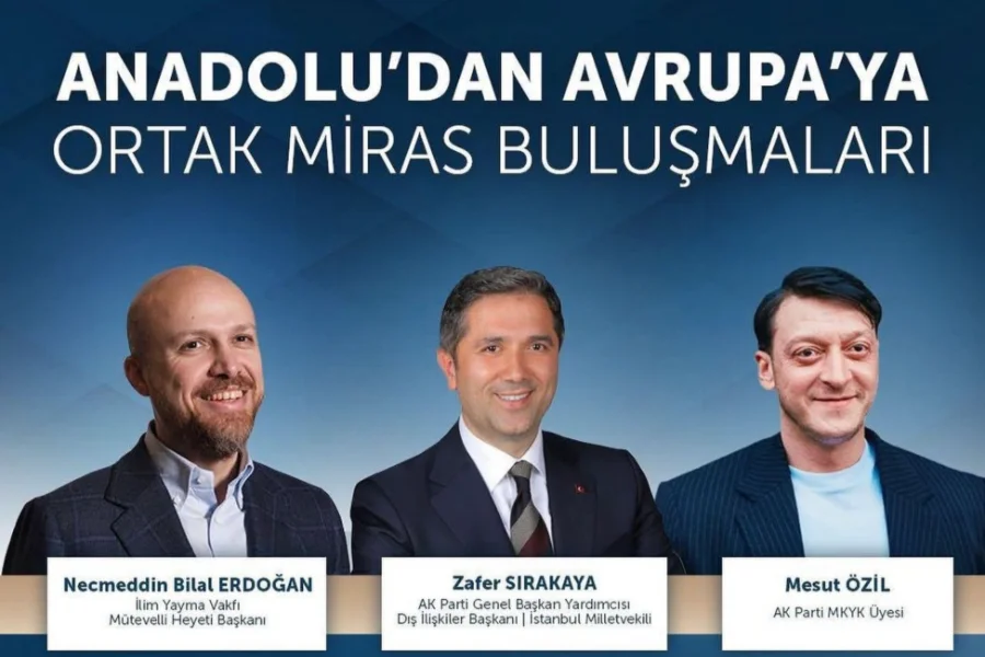 Bilal Erdoğan ve Mesut Özil Londra’da Gençlerle Buluşacak