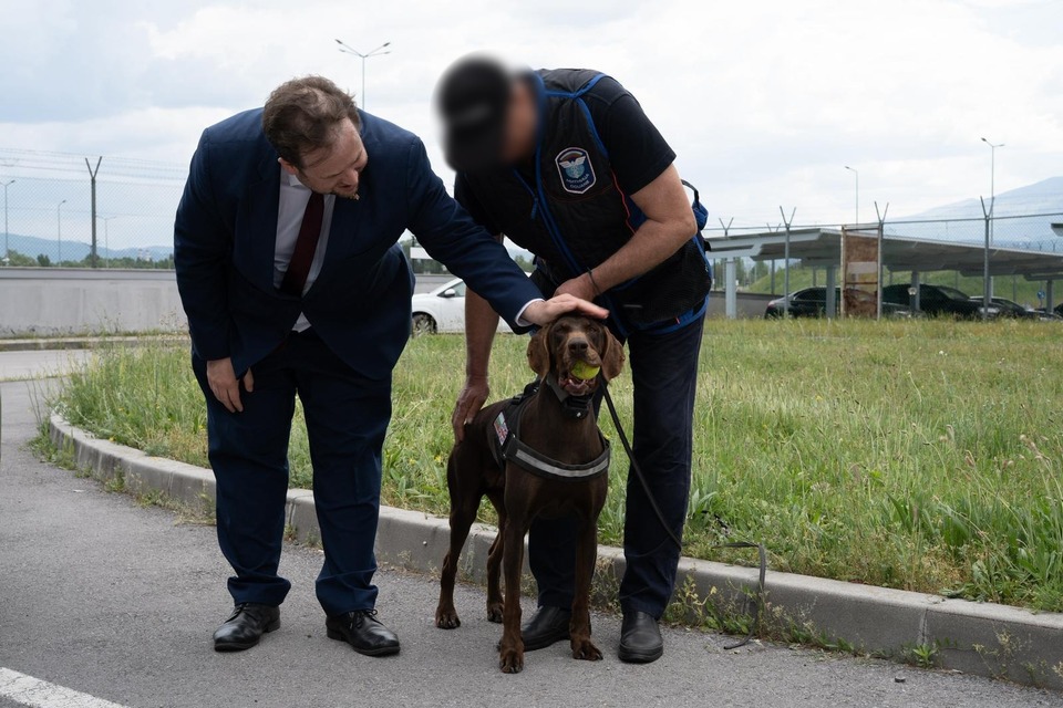 İngiltere, Bulgaristan'a Gönderdiği Yeni Narkotik Köpekleriyle Sınır Güvenliğini Güçlendiriyor